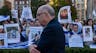 Columbia University students at a vigil in support of Israel in October 2023