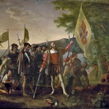 Landing of Columbus Landing of Columbus