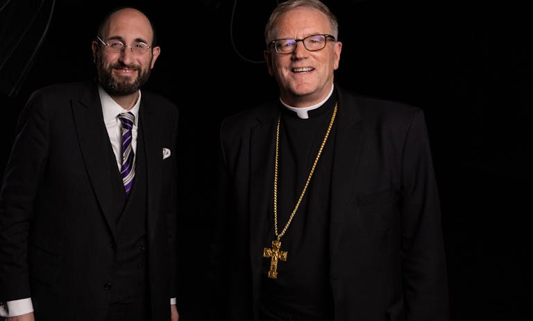 Rabbi Soloveichik and Bishop Barron