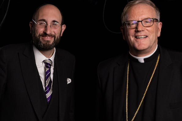 Rabbi Soloveichik and Bishop Barron
