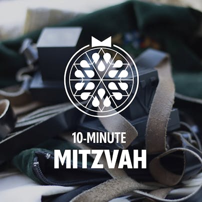 Mitzvah podcast graphic