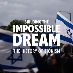 Zionism podcast graphic