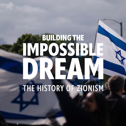 Zionism podcast graphic