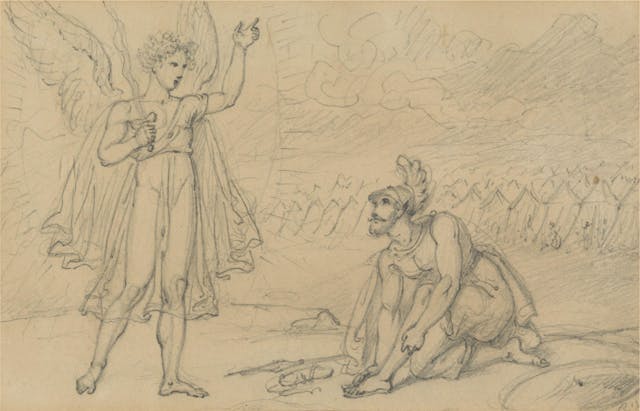 Joshua and the Angel (Richard Westall)
