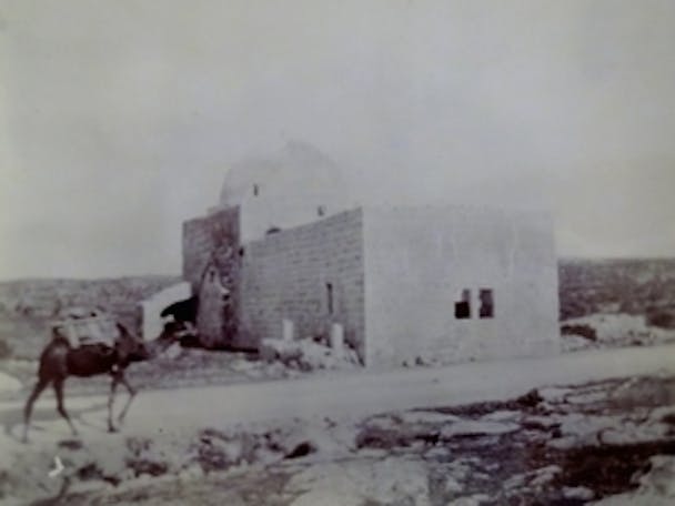 Rachel's Tomb, near Bethlehem, 1891 (Kimberlyblaker, Wikimedia Commons)