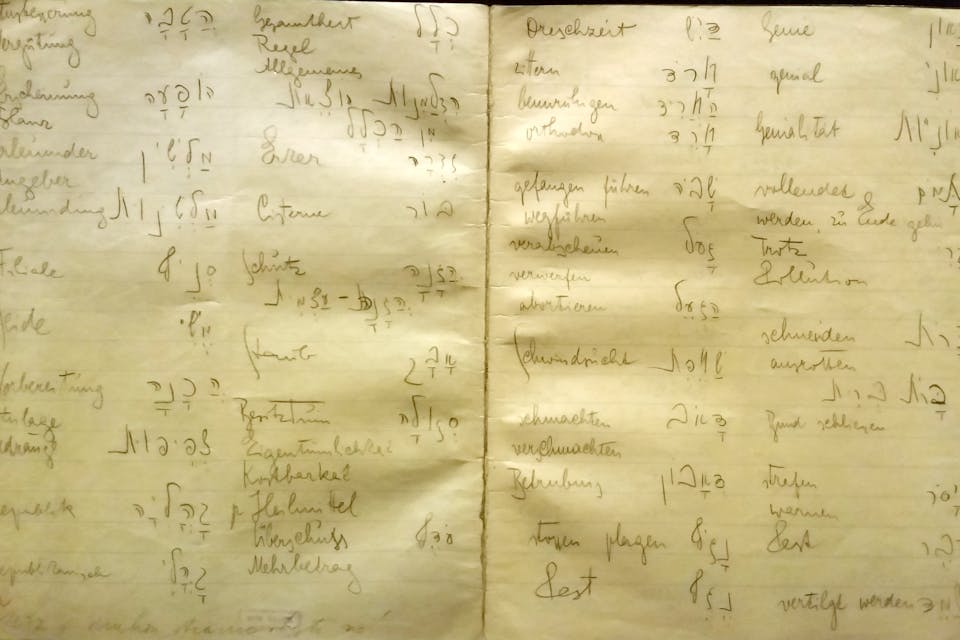 Kafka's notebook Kafka's notebook