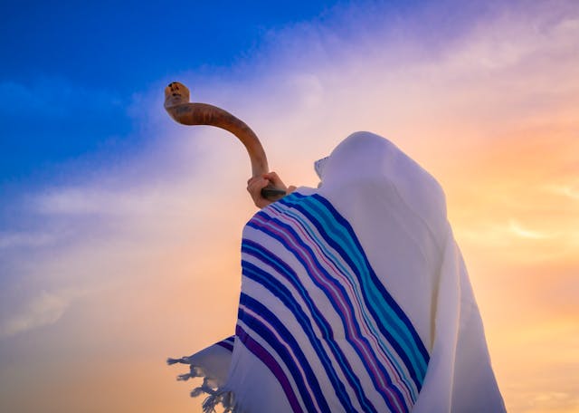Man with Shofar