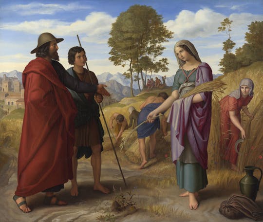 Julius Schnorr von Carolsfeld - Ruth in the Field of Boaz