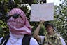 Anti-Israel protesters near the White House, May 24, 2024. (Celal Gunes/Anadolu via Getty Images)