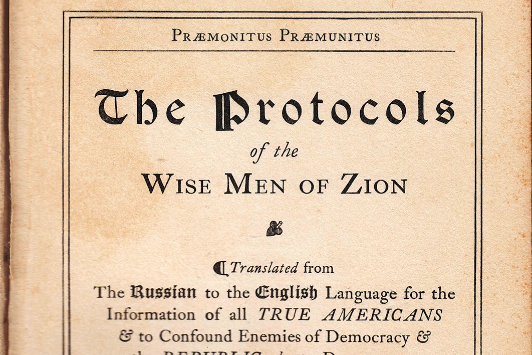 The Protocols of the Wise Men of Zion - The Beckwith Company (1920)
