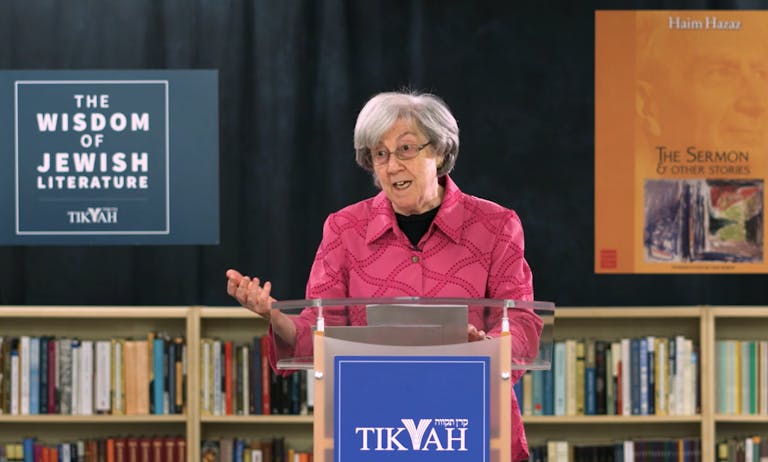 Ruth Wisse lecturing Ruth Wisse lecturing