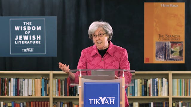 Ruth Wisse lecturing