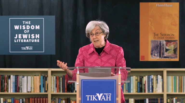 Ruth Wisse lecturing