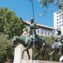 Statue of Don Quixote and Sancho Panza Statue of Don Quixote and Sancho Panza