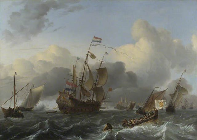 Fleet of Dutch Men-of-War Fleet of Dutch Men-of-War