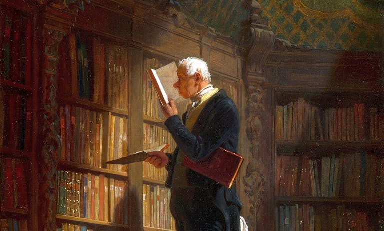 Carl Spitzweg, The Librarian ca. 1850 Carl Spitzweg, The Librarian ca. 1850