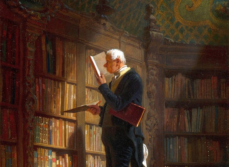 Carl Spitzweg, The Librarian ca. 1850 Carl Spitzweg, The Librarian ca. 1850