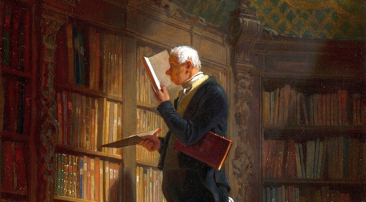 Carl Spitzweg, The Librarian ca. 1850 Carl Spitzweg, The Librarian ca. 1850