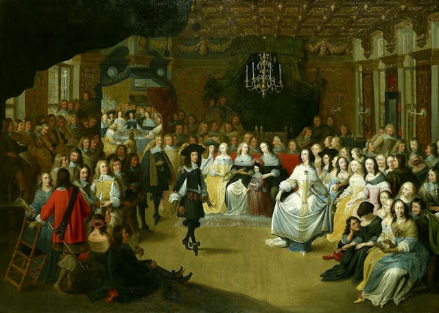 Charles II Dancing at a Ball at Court Charles II Dancing at a Ball at Court