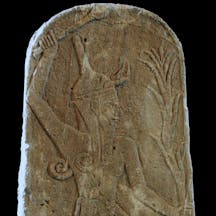 Baal Stele (Rama, Wikimedia Commons) Baal Stele (Rama, Wikimedia Commons)