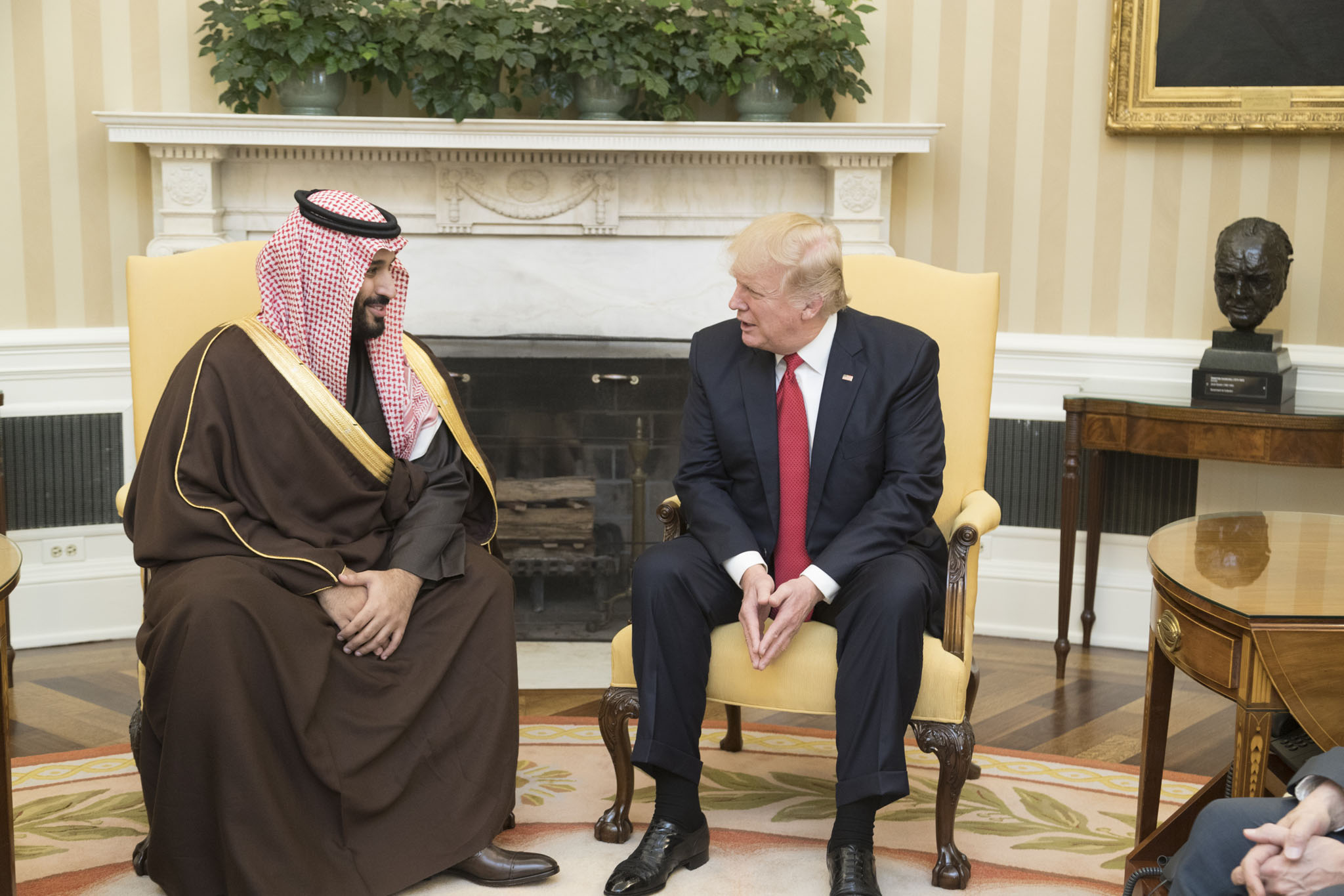 Trump and Bin Salman