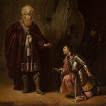 Saul and David in the cave of En-Gedi by Willem de Poorter (Wikimedia Commons) Saul and David in the cave of En-Gedi by Willem de Poorter (Wikimedia Commons)