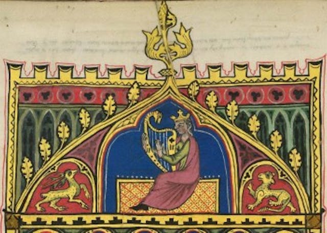 King David playing the harp King David playing the harp