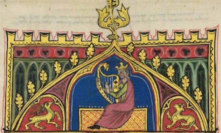 King David playing the harp King David playing the harp