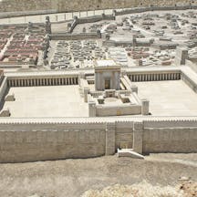The Second Jerusalem Temple. Model in the Israel Museum. (Ariely, Wikimedia Commons) The Second Jerusalem Temple. Model in the Israel Museum. (Ariely, Wikimedia Commons)