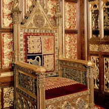 Sovereign's Throne in The House of Lords (Wikimedia Commons) Sovereign's Throne in The House of Lords (Wikimedia Commons)