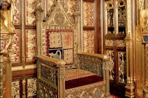 Sovereign's Throne in The House of Lords (Wikimedia Commons)