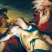 King Lear mourns Cordelia's death King Lear mourns Cordelia's death