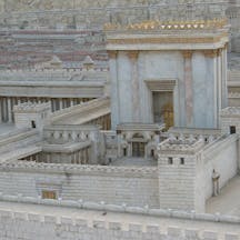 Model of Jerusalem in the Late Second Temple Period (M.t.lifshits, Wikimedia Commons) Model of Jerusalem in the Late Second Temple Period (M.t.lifshits, Wikimedia Commons)