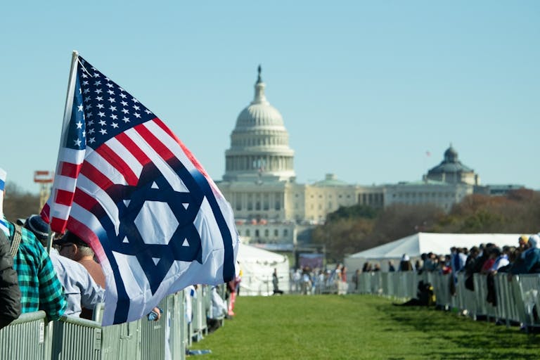 March for Israel in Washington DC on November 14, 2023 (Shutterstock)