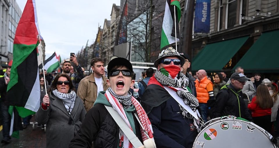 Ireland Palestine Protest