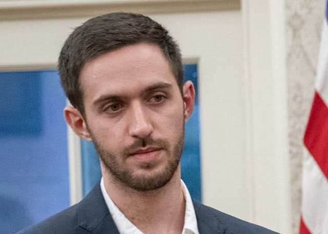 Omer Shem Tov at the White House, March 5, 2025 (Wikimedia Commons) Omer Shem Tov at the White House, March 5, 2025 (Wikimedia Commons)