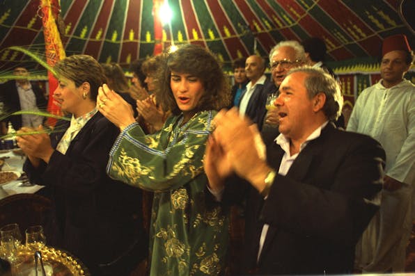 Mimouna Festival in Jerusalem, 1990 (Israel Government Press Office, Wikimedia Commons)