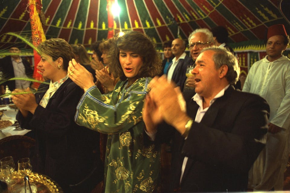 Mimouna Festival in Jerusalem, 1990 (Israel Government Press Office, Wikimedia Commons)