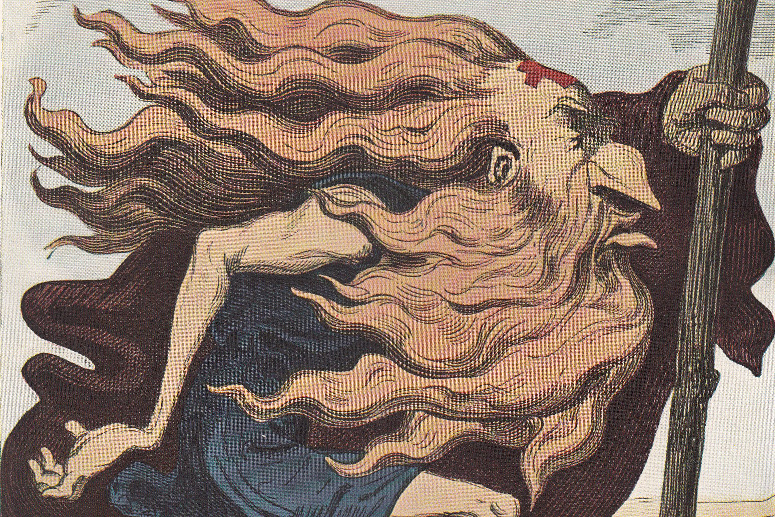 Gustave Doré's The Wandering Jew, 1852 (Wikimedia Commons)