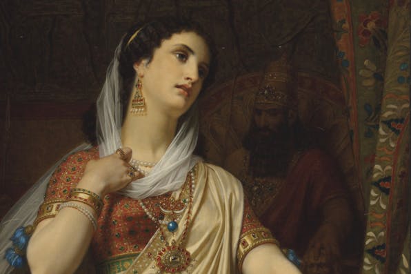 Queen Esther, Hugues Merle. Wikimedia. Queen Esther, Hugues Merle. Wikimedia.