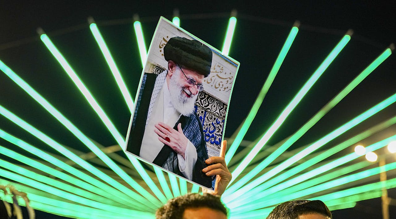 Mourning Khamenei in Najaf, Iraq (Karar Essa/Anadolu via Getty Images) Mourning Khamenei in Najaf, Iraq (Karar Essa/Anadolu via Getty Images)