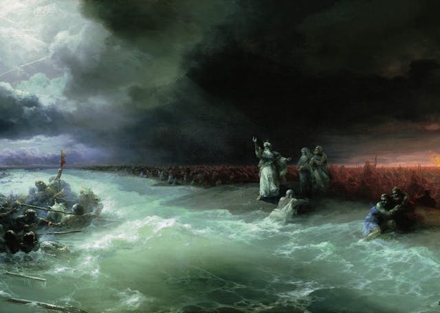 Splitting of the Sea