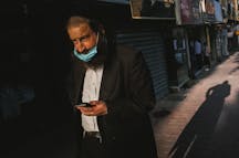 Bnei-Brak Corona Virus shutdown (Amir Appel, Wikimedia Commons)