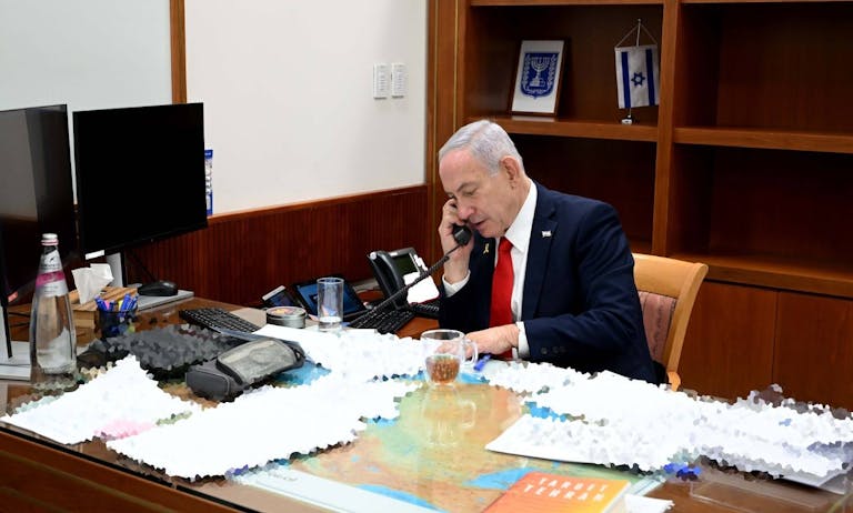 Benjamin Netanyahu directing strikes on Iran, June 2025 (Prime Minister’s Office) Benjamin-Netanyahu