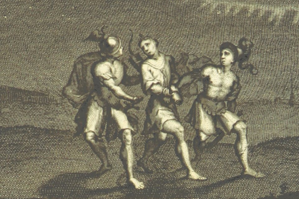 Image from The Iliad of Homer, translated by Pope (Wikimedia Commons) Image from The Iliad of Homer, translated by Pope (Wikimedia Commons)