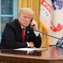President Donald J. Trump in the Oval Office (Wikimedia Commons) President Donald J. Trump in the Oval Office (Wikimedia Commons)