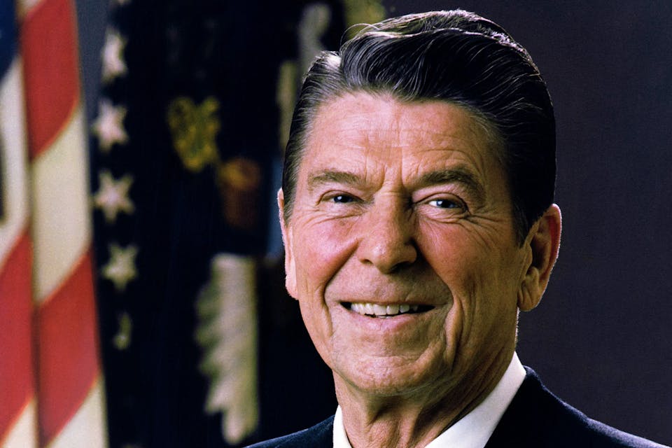 Ronald Reagan 1981 presidential portrait (Wikimedia Commons) Ronald Reagan 1981 presidential portrait (Wikimedia Commons)