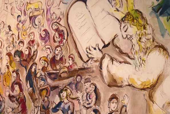 Chagall State Hall of the Israeli Knesset (Office of U.S. House Speaker, Wikimedia Commons)