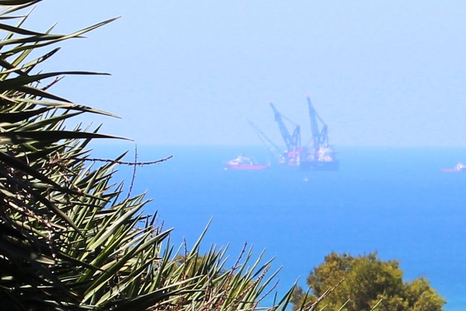 Israel's Leviathan natural-gas field near the city of Caesare (Deror Avi, Wikimedia Commons) Israel's Leviathan natural-gas field near the city of Caesare (Deror Avi, Wikimedia Commons)