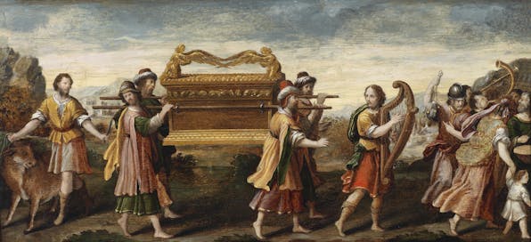 *The Conveyance of the Ark of the Covenant by the Singing and Dancing David*, Anonymous, 16th Century (Wikimedia Commons)